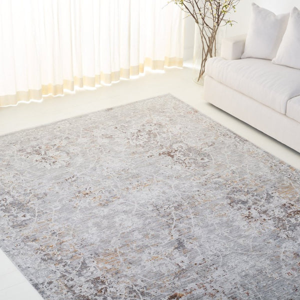 Safavieh Lauren Ralph Traditional Power Loomed Polyester Area Rug for Living Room or Bedroom 8'-0" x 10'-0" LRL1811G-8