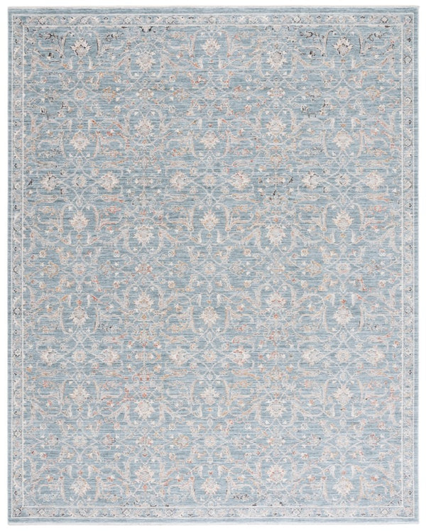 Safavieh Lauren Ralph Traditional Floral Area Rug Power Loomed Polyester for Living Rooms 8'-0" x 10'-0" LRL1814M-8