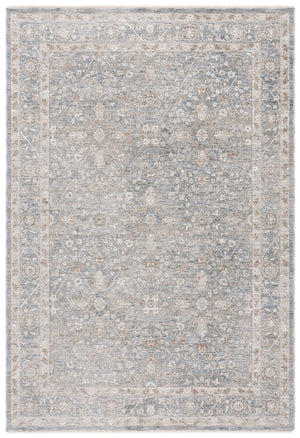 Safavieh Lauren Low-Profile Transitional Area Rug In Blue Ivory Taupe, Power-Loomed Turkey, Durable Comfort 10'-0" x 14'-0" LRL1852M-10