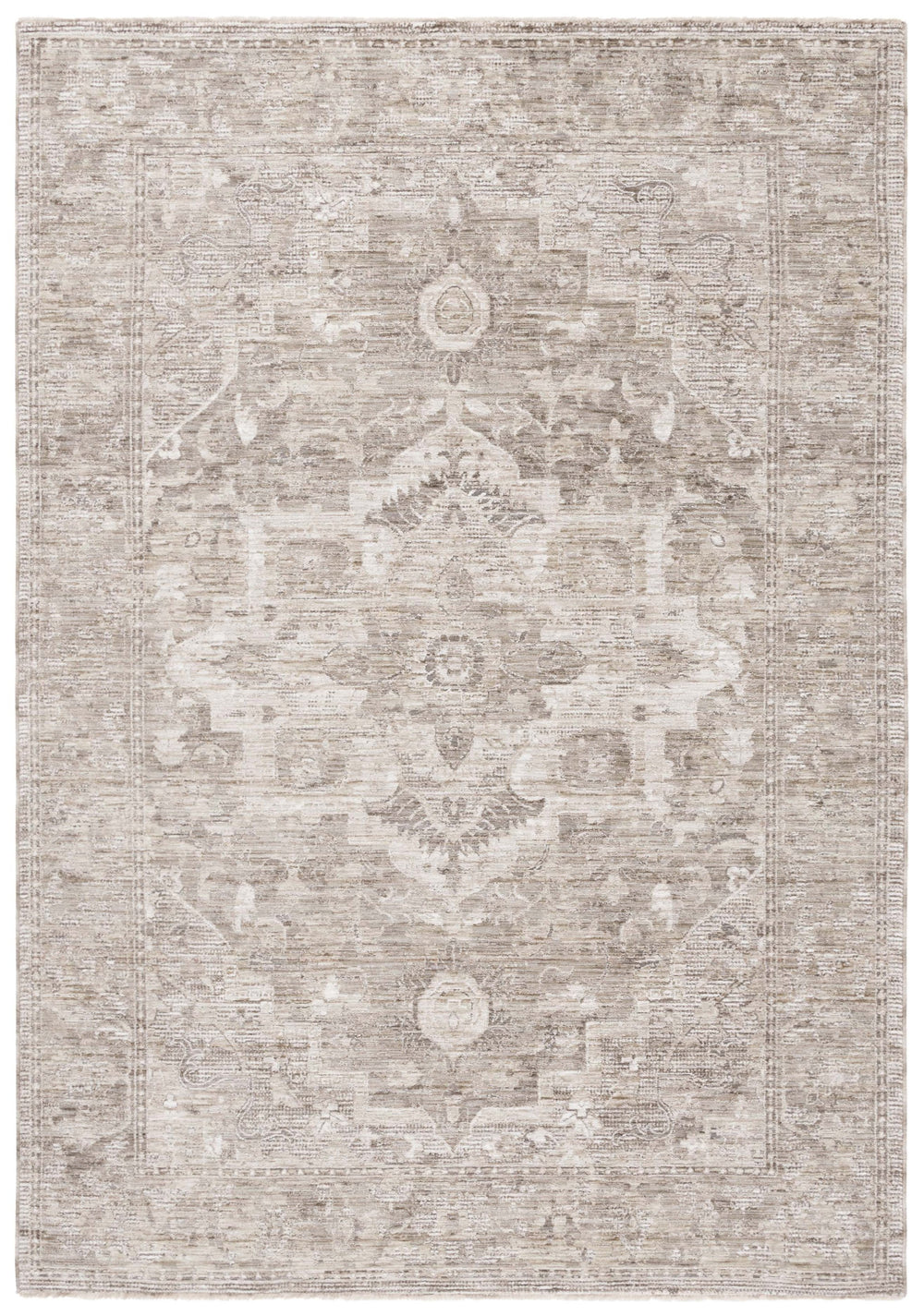 Safavieh Lauren Neutral Taupe & Beige Area Rug By Ralph Lauren — Low-Profile, Power-Loomed Turkish Durability 10'-0" x 14'-0" LRL1853E-10
