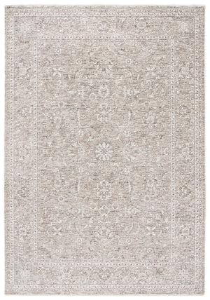 Safavieh Lauren Neutral Beige Taupe Area Rug — Low-Profile Power‑Loomed Polyester With Cotton Backing, Durable Elegance 6'-7" x 9'-6" LRL1854B-7