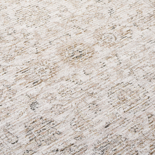 Safavieh Lauren Transitional Floral Area Rug In Beige Ivory-Taupe, Power-Loomed Turkey, Durable Soft Feel 6'-7" x 9'-6" LRL1854E-7