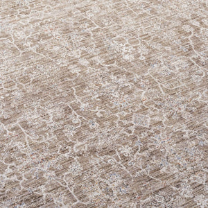 Safavieh Lauren Ralph Flora Neutral Polyester Area Rug for Living Room or Dining Space 10'-0" x 14'-0" LRL1855E-10
