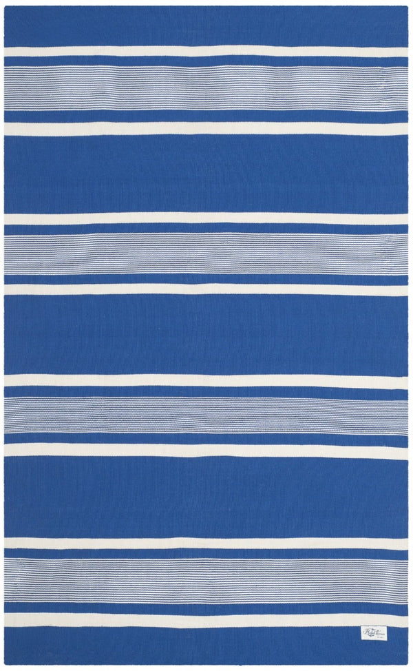 Safavieh Lrl Hanover Flatweave Stripe Polyester Area Rug for Modern Living Rooms and Offices LRL2461C-6