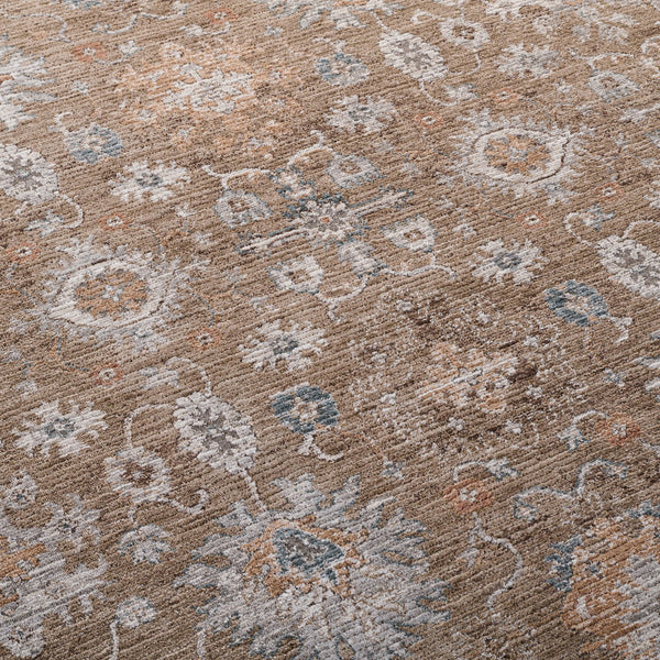 Safavieh Lrl Traditional Power-Loomed Area Rug In Brown & Grey — Low-Profile Polyester With Cotton Accents, 8X10 8'-0" x 10'-0" LRL300T-8