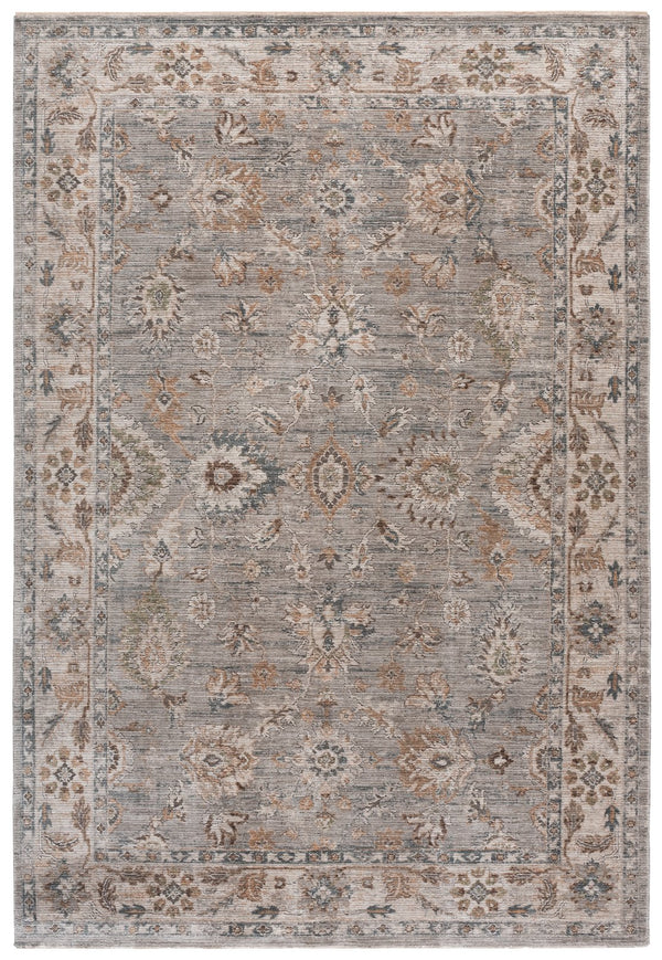 Safavieh Lrl Calming Abbey Grey Blue Area Rug — Low-Profile 3/8" Pile, Durable Power-Loomed Polyester, Elegant Neutral Style 9'-0" x 12'-0" LRL302F-9