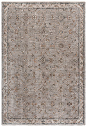 Safavieh Lrl Timeless Abbey Grey Blue Area Rug — Low-Profile Traditional Motif, Durable Polyester, 8X10 Sized 9'-0" x 12'-0" LRL306F-9