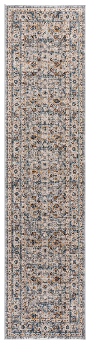 Safavieh Lrl Calm Hayden 5X7 Blue-Grey Area Rug — Low-Profile 3/8" Pile, Power-Loomed, Stain-Resistant Comfort LRL400M-5
