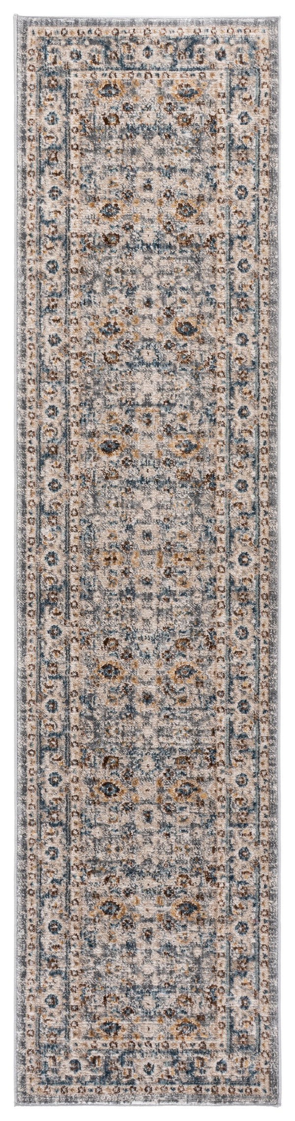 Safavieh Lrl Calm Hayden 5X7 Blue-Grey Area Rug — Low-Profile 3/8" Pile, Power-Loomed, Stain-Resistant Comfort LRL400M-5