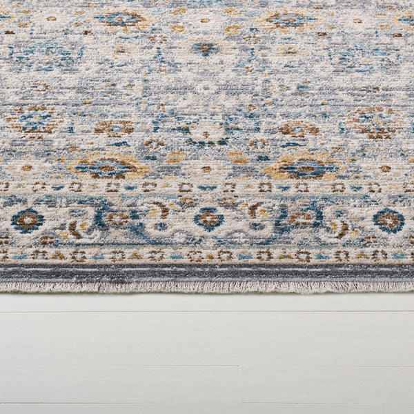 Safavieh Lrl Calm Hayden 5X7 Blue-Grey Area Rug — Low-Profile 3/8" Pile, Power-Loomed, Stain-Resistant Comfort LRL400M-5
