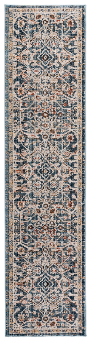 Safavieh Lrl Hayden Blue/Grey 5X7 Area Rug - Power‑Loomed Turkey, Low 3/8" Pile, Durable Poly Blend, Stain‑Resist LRL402M-5
