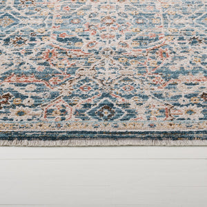 Safavieh Lrl Hayden Blue/Grey 5X7 Area Rug - Power‑Loomed Turkey, Low 3/8" Pile, Durable Poly Blend, Stain‑Resist LRL402M-5