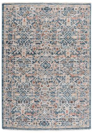 Safavieh Lrl Hayden Blue/Grey 5X7 Area Rug - Power‑Loomed Turkey, Low 3/8" Pile, Durable Poly Blend, Stain‑Resist LRL402M-5