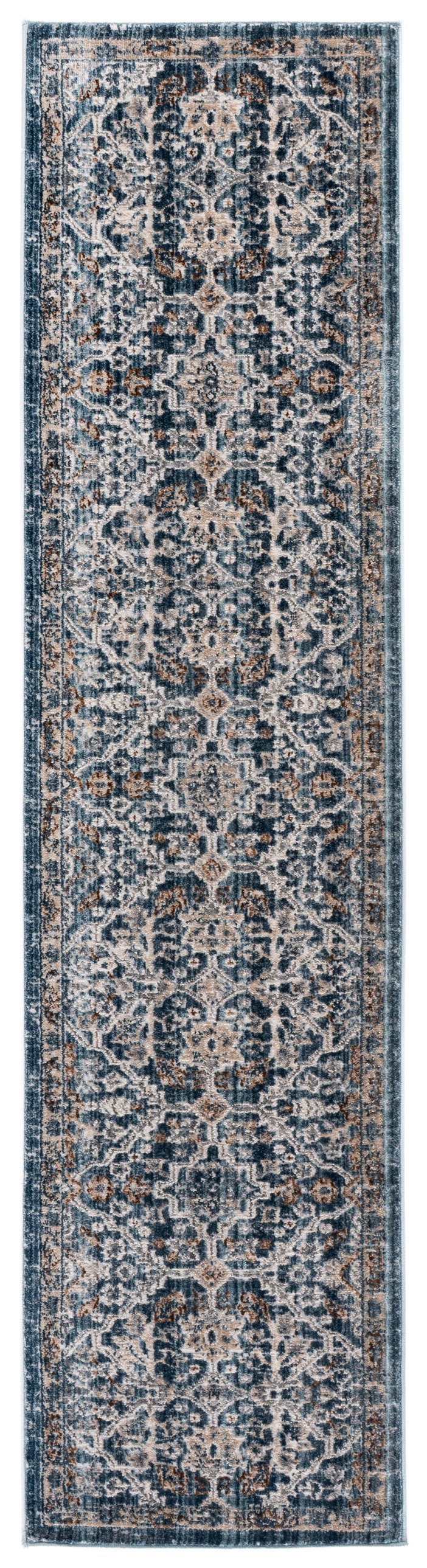 Safavieh Lrl Hayden Blue Area Rug — Power-Loomed Turkish Construction, Low-Profile Pile, Stain-Resistant Comfort And Style 5'-0" x 7'-0" LRL404M-5