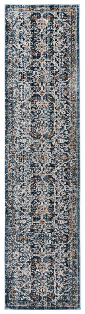 Safavieh Lrl Hayden Blue Area Rug — Power-Loomed Turkish Construction, Low-Profile Pile, Stain-Resistant Comfort And Style 5'-0" x 7'-0" LRL404M-5