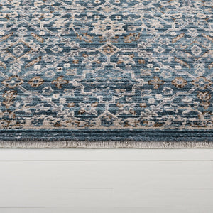 Safavieh Lrl Hayden Blue Area Rug — Power-Loomed Turkish Construction, Low-Profile Pile, Stain-Resistant Comfort And Style 5'-0" x 7'-0" LRL404M-5