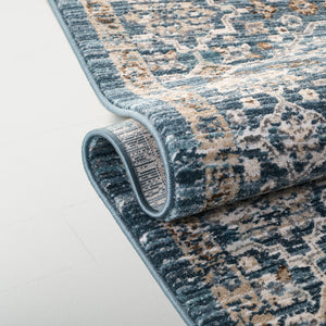 Safavieh Lrl Hayden Blue Area Rug — Power-Loomed Turkish Construction, Low-Profile Pile, Stain-Resistant Comfort And Style 5'-0" x 7'-0" LRL404M-5