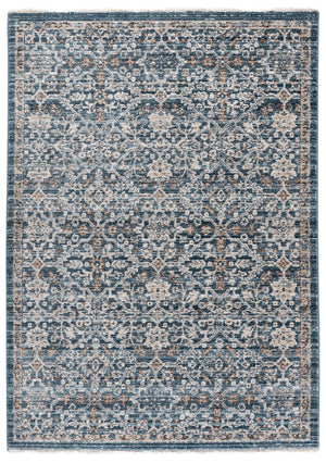 Safavieh Lrl Hayden Blue Area Rug — Power-Loomed Turkish Construction, Low-Profile Pile, Stain-Resistant Comfort And Style 5'-0" x 7'-0" LRL404M-5