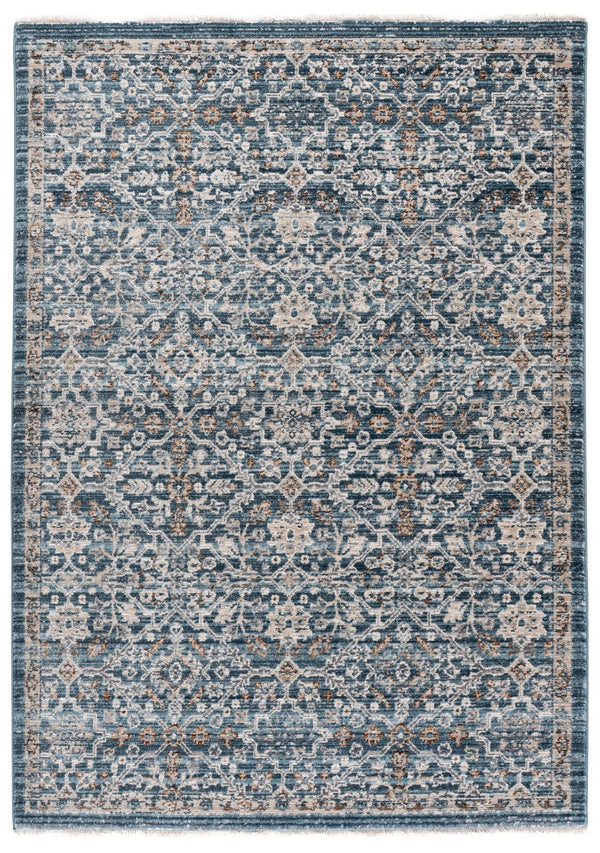 Safavieh Lrl Hayden Blue Area Rug — Power-Loomed Turkish Construction, Low-Profile Pile, Stain-Resistant Comfort And Style 5'-0" x 7'-0" LRL404M-5