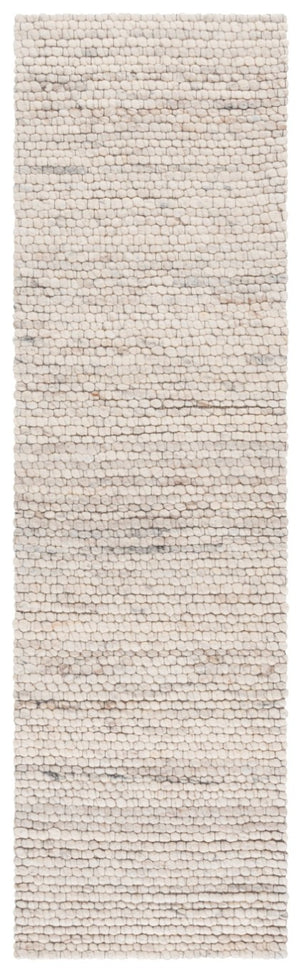 Safavieh Lrl Abram Handwoven Wool Runner Plush Beige Ivory Artisan Hallway Accent Rug 2'-3" x 8'-0" LRL6330A-28