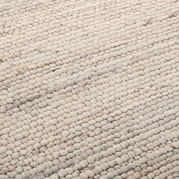 Safavieh Lrl Abram Handwoven Wool Runner Plush Beige Ivory Artisan Hallway Accent Rug 4'-0" x 6'-0" LRL6330A-4