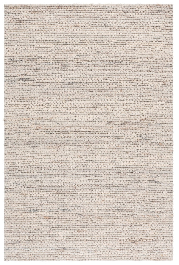 Safavieh Lrl Abram Handwoven Wool Runner Plush Beige Ivory Artisan Hallway Accent Rug 5'-0" x 8'-0" LRL6330A-5