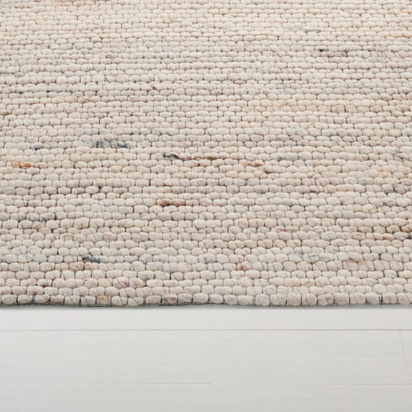 Safavieh Lrl Abram Handwoven Wool Runner Plush Beige Ivory Artisan Hallway Accent Rug 9'-0" x 12'-0" LRL6330A-9