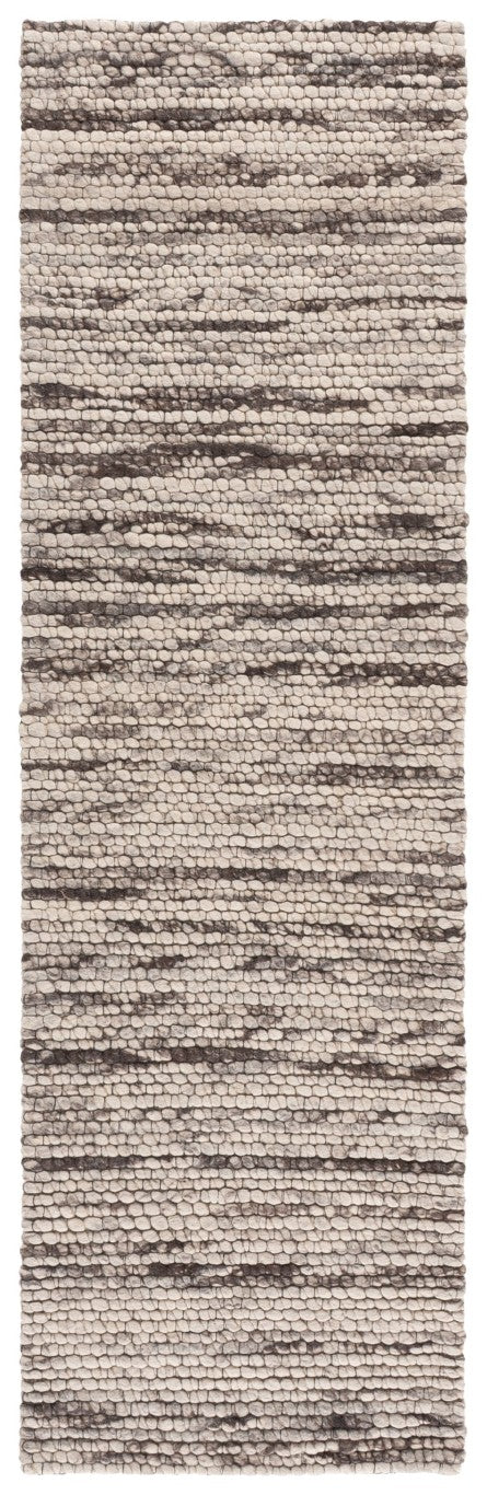 Safavieh Lrl Abram Hand-Woven Wool Runner Abstract Tonal Beige Grey for Hallways and Living Rooms 2'-3" x 8'-0" LRL6330B-28