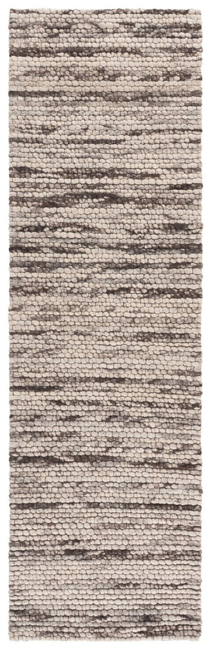 Safavieh Lrl Abram Hand-Woven Wool Runner Abstract Tonal Beige Grey for Hallways and Living Rooms 2'-3" x 8'-0" LRL6330B-28