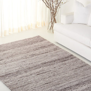 Safavieh Lrl Hand Woven Wool Cotton Runner Abstract Tonal Grey Beige Hallway Accent Rug 5'-0" x 8'-0" LRL6330F-5