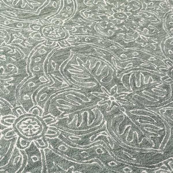 Safavieh Lrl Etienne Hand-Tufted Wool Runner Oriental Pattern for Hallways and Entryways 4'-0" x 6'-0" LRL6603W-4