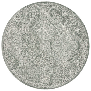 Safavieh Lrl Etienne Hand-Tufted Wool Runner Oriental Pattern for Hallways and Entryways 7'-0" x 7'-0" - Round LRL6603W-7R