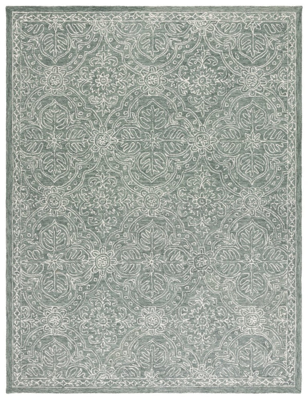 Safavieh Lrl Etienne Hand-Tufted Wool Runner Oriental Pattern for Hallways and Entryways 8'-0" x 10'-0" LRL6603W-8
