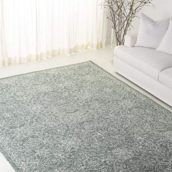 Safavieh Lrl Etienne Hand-Tufted Wool Runner Oriental Pattern for Hallways and Entryways 8'-0" x 10'-0" LRL6603W-8