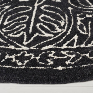 Safavieh Lrl Etienne Hand Tufted Wool Oriental Area Rug for Entryway Bedroom Hearth 5'-0" x 5'-0" (Round) LRL6603Z-5R