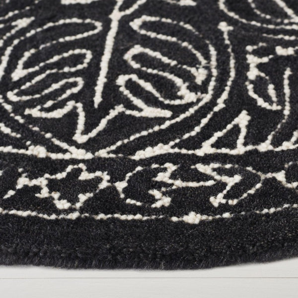 Safavieh Lrl Etienne Hand Tufted Wool Oriental Area Rug for Entryway Bedroom Hearth 5'-0" x 5'-0" (Round) LRL6603Z-5R