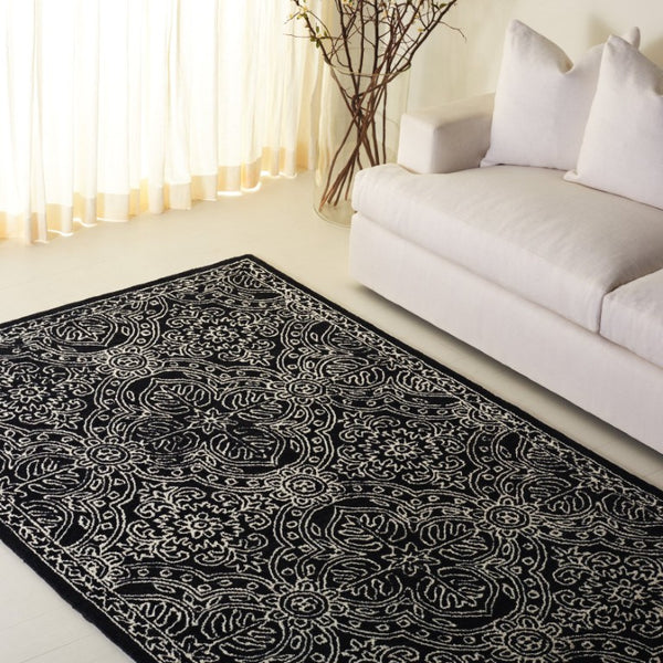 Safavieh Lrl Etienne Hand Tufted Wool Oriental Area Rug for Entryway Bedroom Hearth 5'-0" x 8'-0" LRL6603Z-5