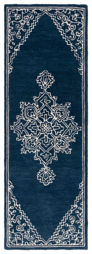 Safavieh Lrl Wesley Hand-Tufted Wool Oriental Accent Rug for Entryways and Bedroom Floors 2'-3" x 7'-0" LRL6604N-27