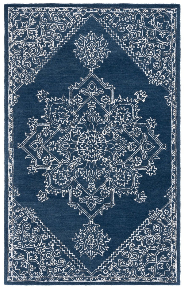 Safavieh Lrl Wesley Hand-Tufted Wool Oriental Accent Rug for Entryways and Bedroom Floors 5'-0" x 8'-0" LRL6604N-5