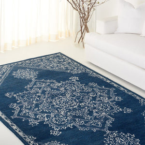 Safavieh Lrl Wesley Hand-Tufted Wool Oriental Accent Rug for Entryways and Bedroom Floors 5'-0" x 8'-0" LRL6604N-5