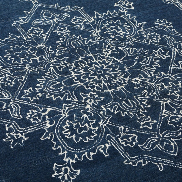 Safavieh Lrl Wesley Hand-Tufted Wool Oriental Accent Rug for Entryways and Bedroom Floors 8'-0" x 10'-0" LRL6604N-8