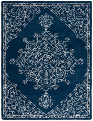 Safavieh Lrl Wesley Hand-Tufted Wool Oriental Accent Rug for Entryways and Bedroom Floors 9'-0" x 12'-0" LRL6604N-9
