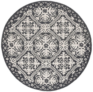 Safavieh Lauren Ralph Hand-Tufted Wool Runner Oriental Motif for Hallways and Entryways 6'-0" x 6'-0" LRL6606H-6R