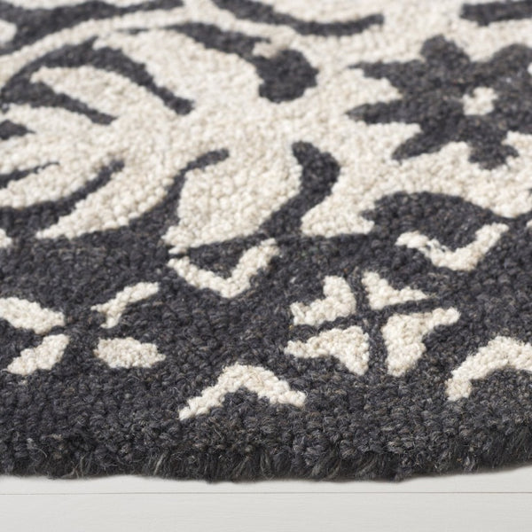Safavieh Lauren Ralph Hand-Tufted Wool Runner Oriental Motif for Hallways and Entryways 6'-0" x 6'-0" LRL6606H-6R