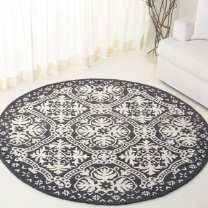 Safavieh Lauren Ralph Hand-Tufted Wool Runner Oriental Motif for Hallways and Entryways 6'-0" x 6'-0" LRL6606H-6R