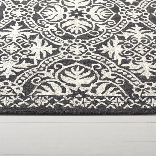Safavieh Lauren Ralph Hand-Tufted Wool Runner Oriental Motif for Hallways and Entryways 8'-0" x 10'-0" LRL6606H-8