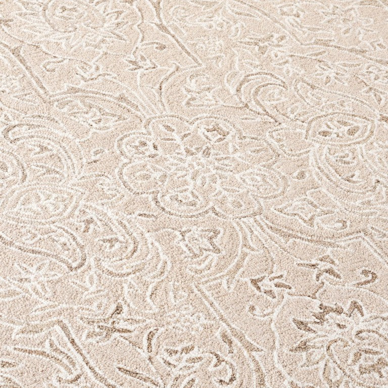 Safavieh Lrl Hand-Tufted Wool Cotton Floral Rug Soft Botanical Pattern for Living Room Decor LRL6636B-5