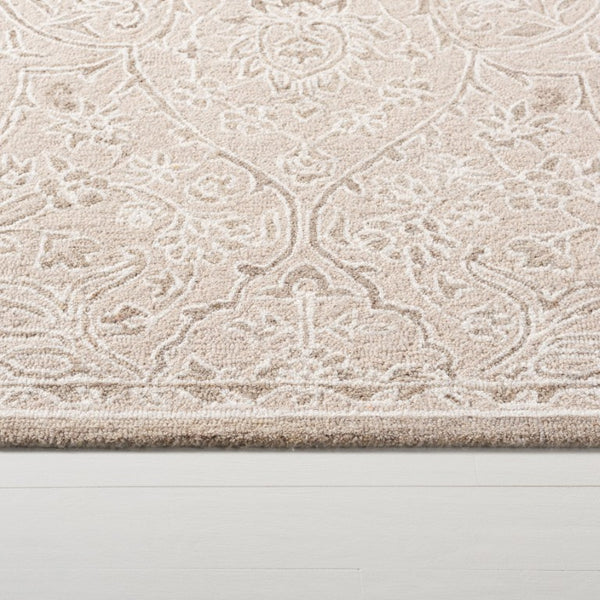 Safavieh Lrl Hand-Tufted Wool Cotton Floral Rug Soft Botanical Pattern for Living Room Decor LRL6636B-5