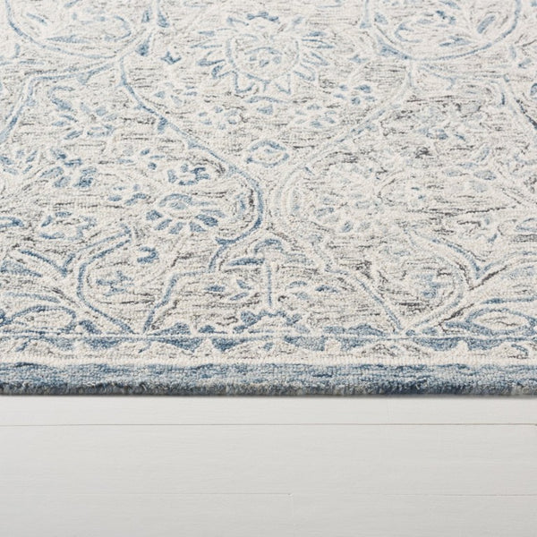 Safavieh Lrl Hand Tufted Wool Runner Rug with Floral Botanical Motifs for Hallway Corridors 4'-0" x 6'-0" LRL6636M-4