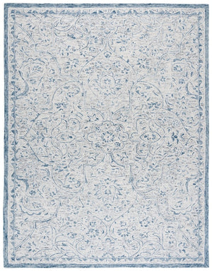 Safavieh Lrl Hand Tufted Wool Runner Rug with Floral Botanical Motifs for Hallway Corridors 8'-0" x 10'-0" LRL6636M-8